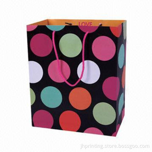 Large Paper Bag, Made of 157gsm Art Paper, OEM Samples are Ready in 3 Days